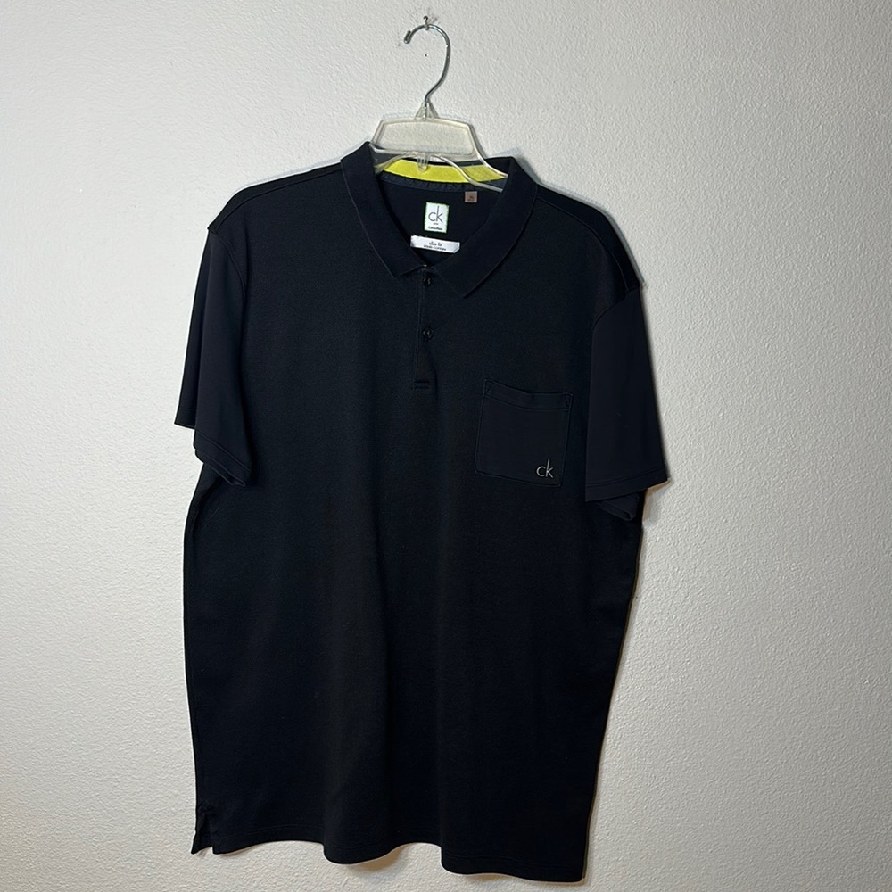 Men’s CK One Calvin Klein Short Sleeve Polo Shirt